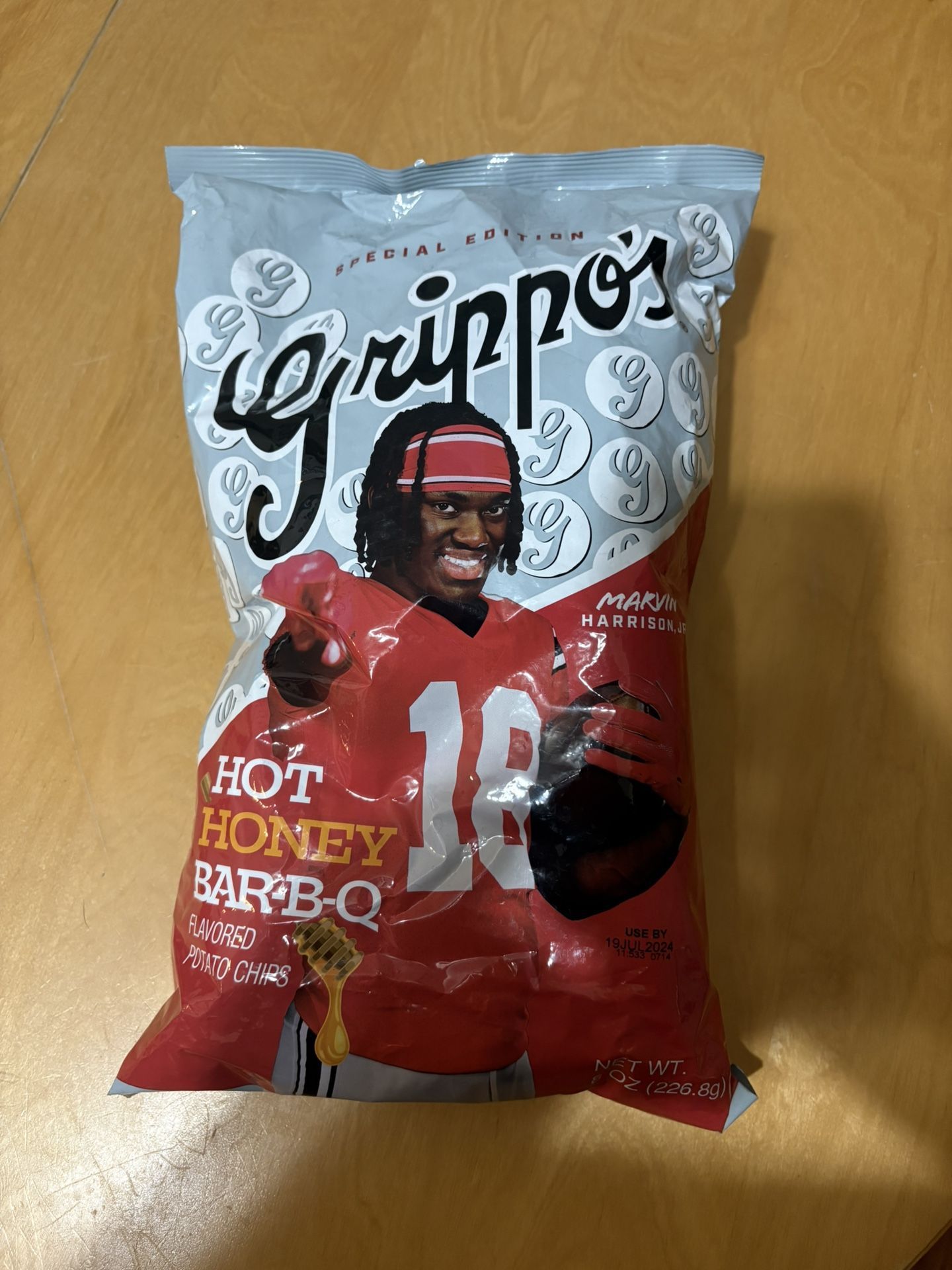 marvin harrison jr limited edition grippos. unopened