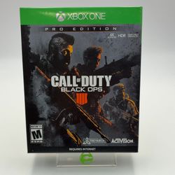Call Of Duty Black Ops 4 [Pro Edition] (Microsoft Xbox One, 2018)