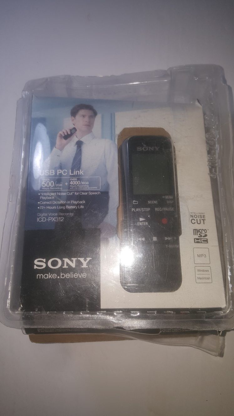 Sony Digital Voice Recorder ICD-PX312