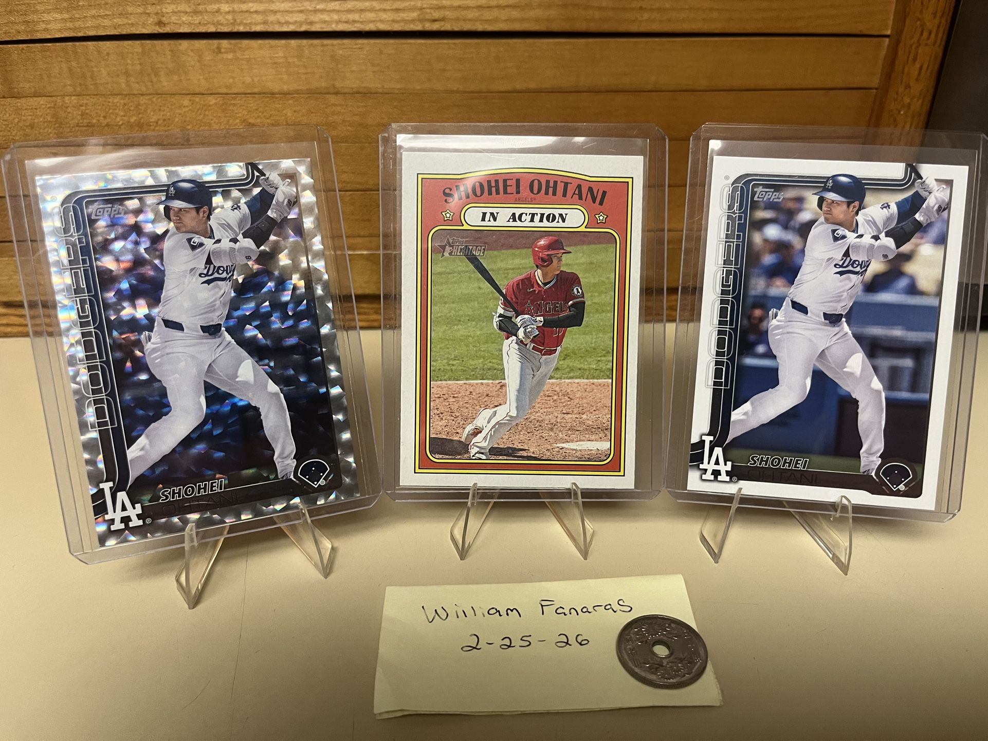 14 Card Lot Of Shoei Ohtani Baseball Cards