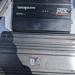 Amplifiers/Pioneer Double Din Tv/Subwoofer's/ Epic Center