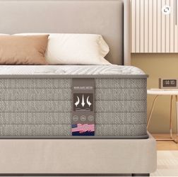 Queen Bed Frame and Mattress - EXCELLENT Condition