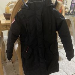 girls snow coat canada weather size 5/6