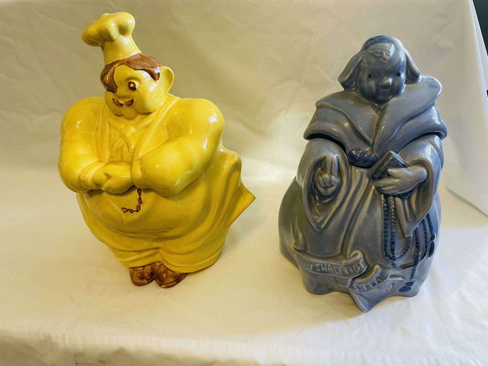 2- Red Wing 1940s Cookie Jars