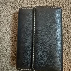 Black Leather Wallet