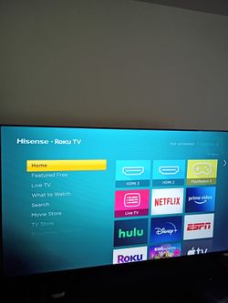 65 Inch Hisense 4k TV
