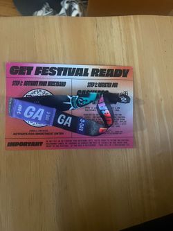 Gov ball Ticket