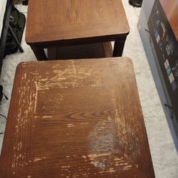 Used Sturdy Oak Table/Side End Table