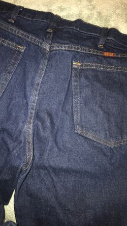 Mens Rustler Dark Blue Jeans