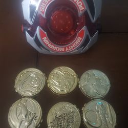 mighty morphin power ranger morpher in coins
