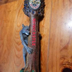 *RARE*  NEWCASTLE WEREWOLF TAP HANDLE