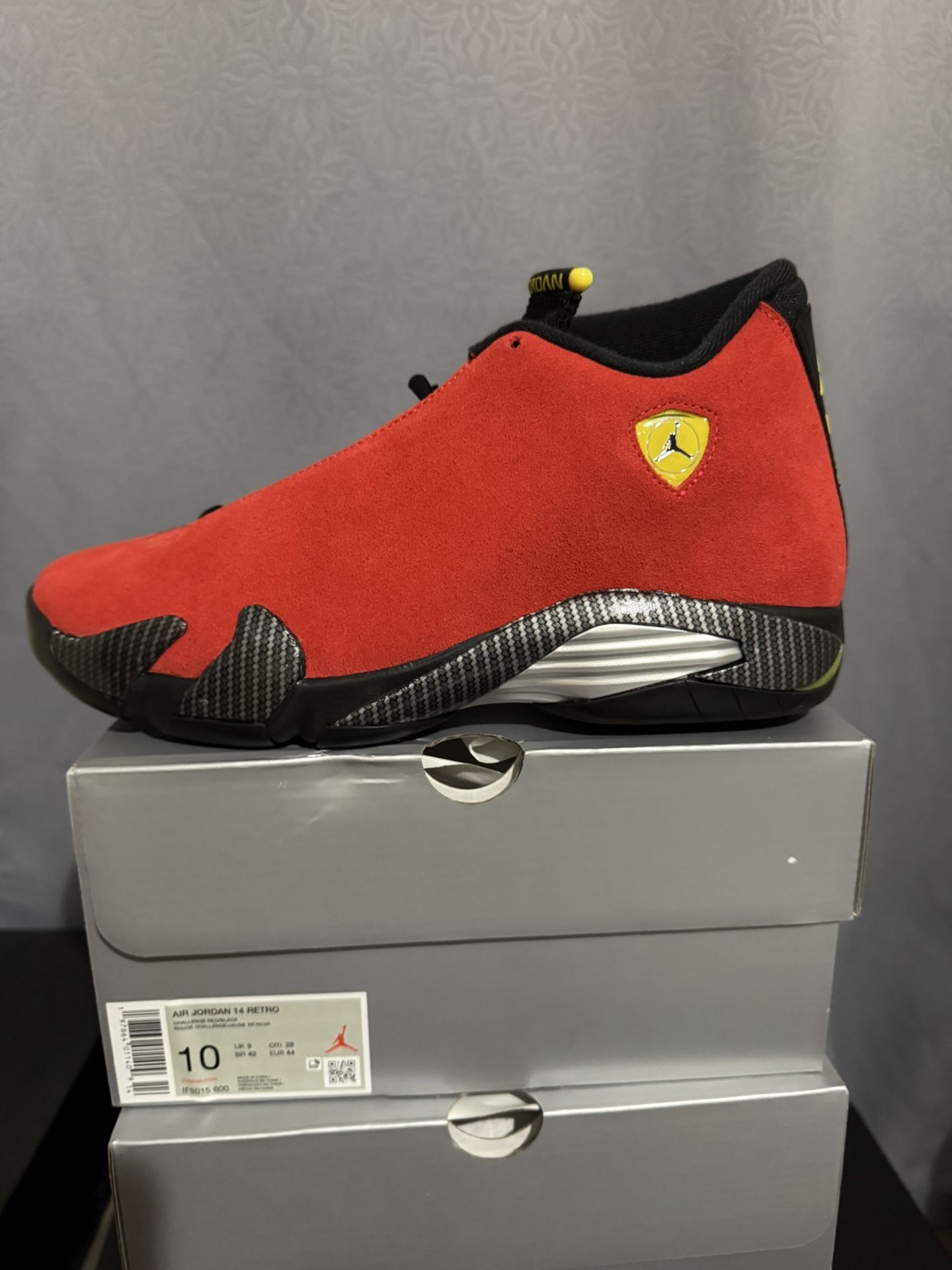Jordan 14 Ferrari Size 10