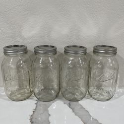 32oz Ball Mason Jar Set (4 Jars)