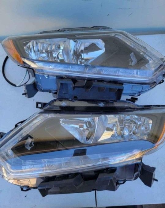 14-16 Nissan Rogue LED headlights Luces Micas Faros Calaveras Focos