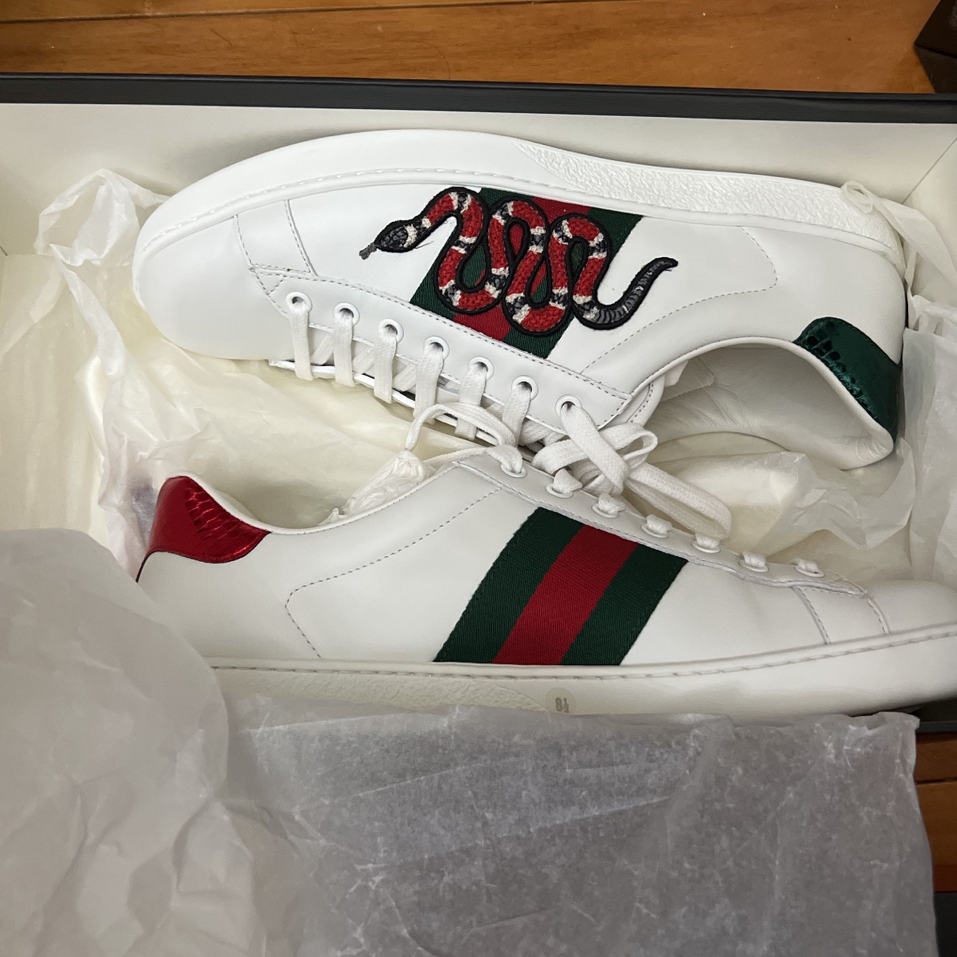 Gucci Ace sneakers snake