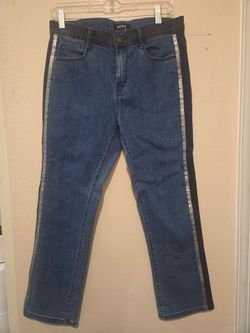 DKNY Tuxedo Stripe Jeans