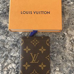 Authentic Louis Vuitton ~ Monogram Canvas Card Holder