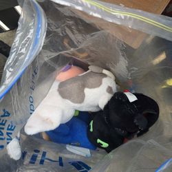 Bag Full Off Toys And Stuff Animals 