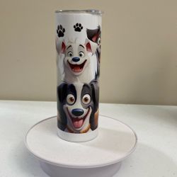 6 Dogs, 20 Ounce Tumblr, New, (item T-221)