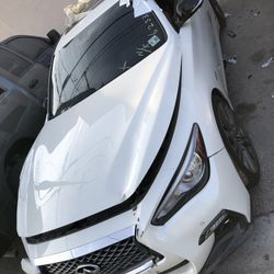 Infiniti Q50 Red Sport Part Out 