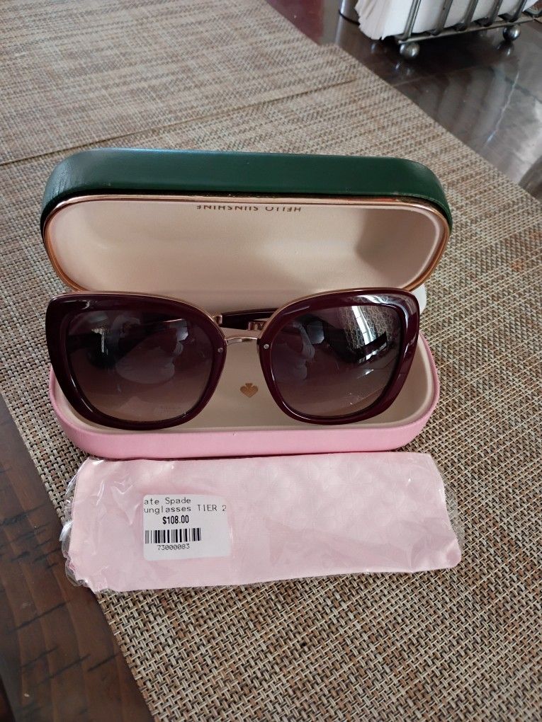 New Sunglasses Kate Spade