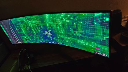 Samsung Odyssey  49 inch ultrawide 5K 120hz gaming monitor display