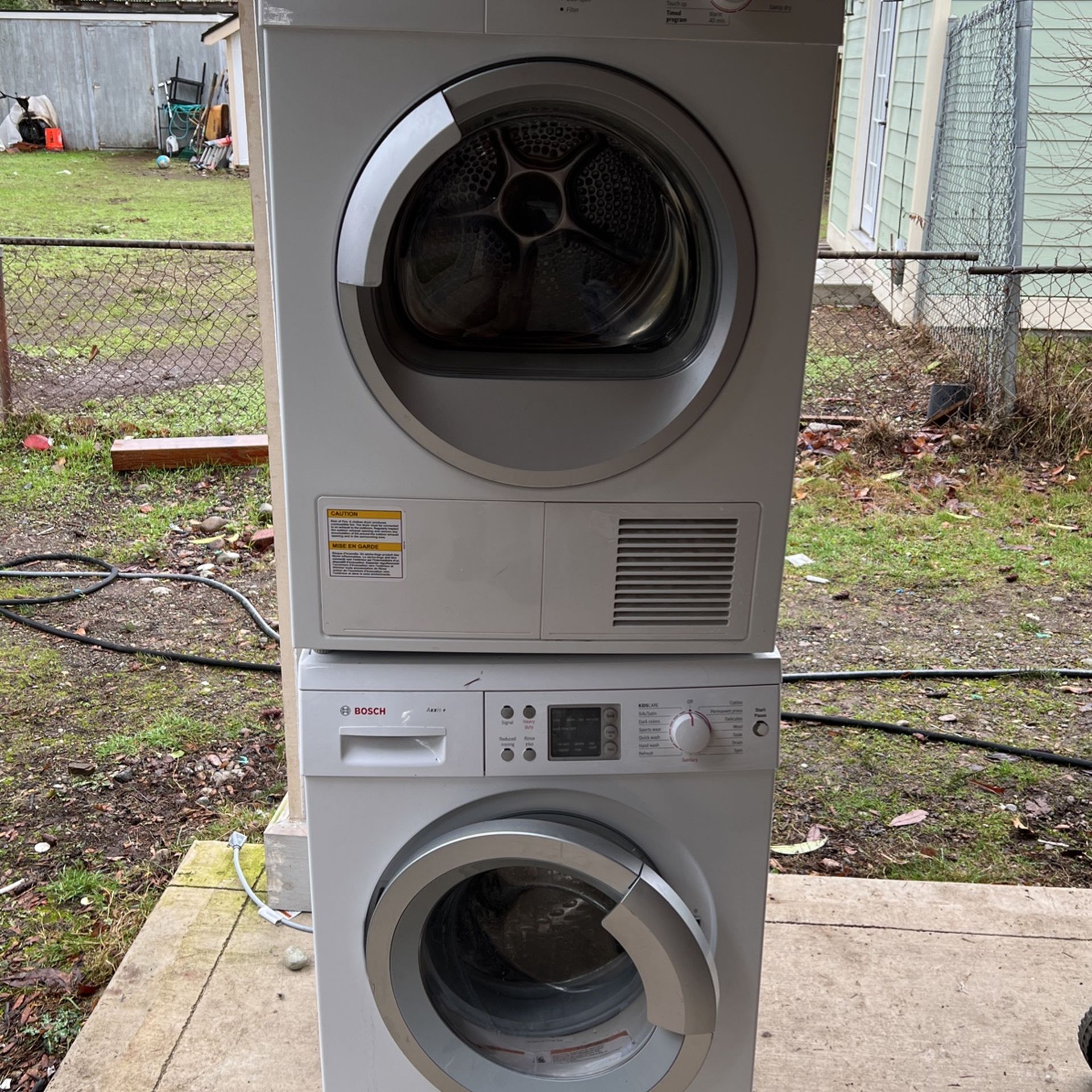 Bosh Washer And Dryer for Sale in Lakewood, WA OfferUp