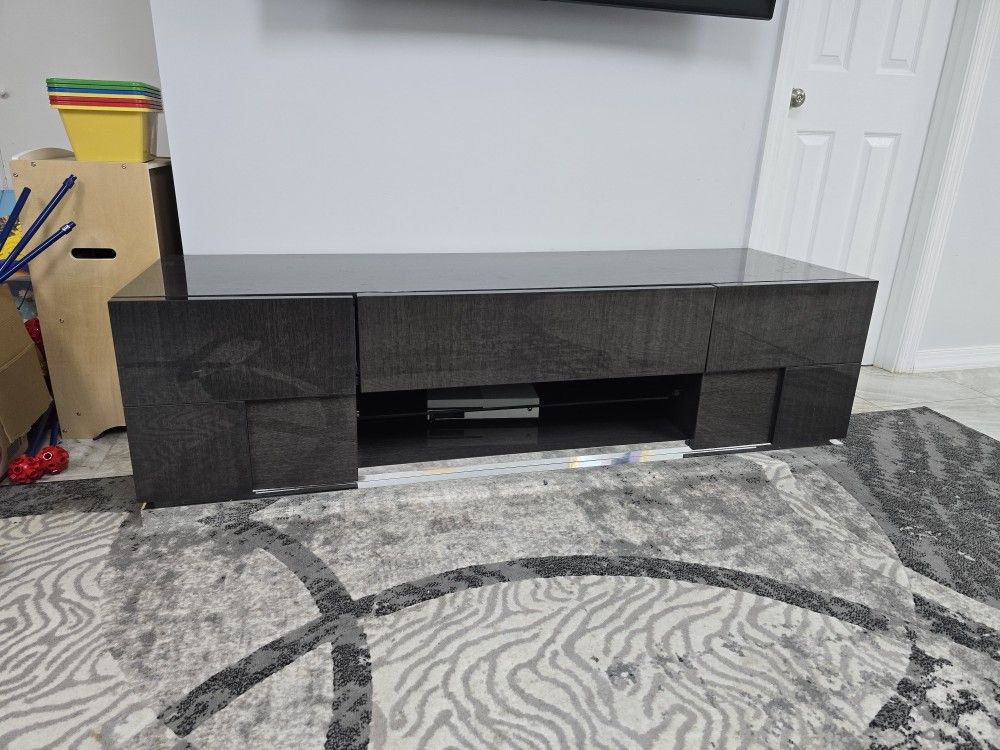 Used Italian Modern TV Stand Cabinet