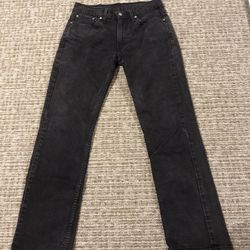 LEVI’s Mens 514 W 32 L 32 Black