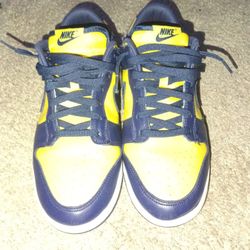 Nike Dunk Low 'Michigan 2021' Blue | MENS SIZE 9.5 