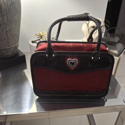 vintage makeup travel bag