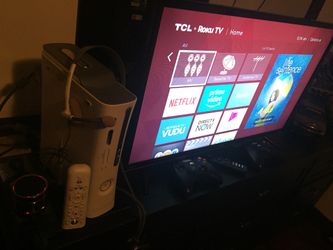 TCL tv roku plus Xbox 360