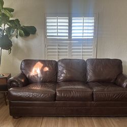 Leather Couch
