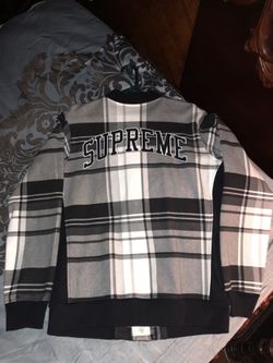 Supreme plaid long sleeve