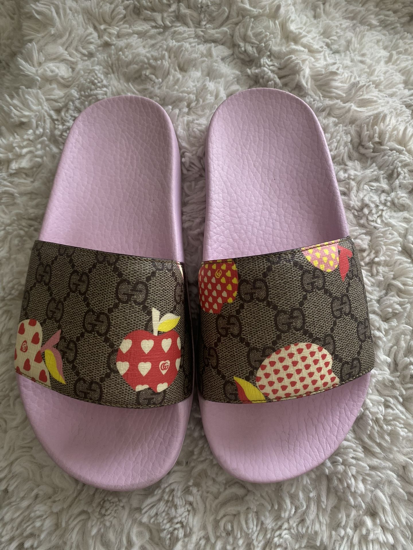 Gucci Slides real Size 3 Kids Girls shoes