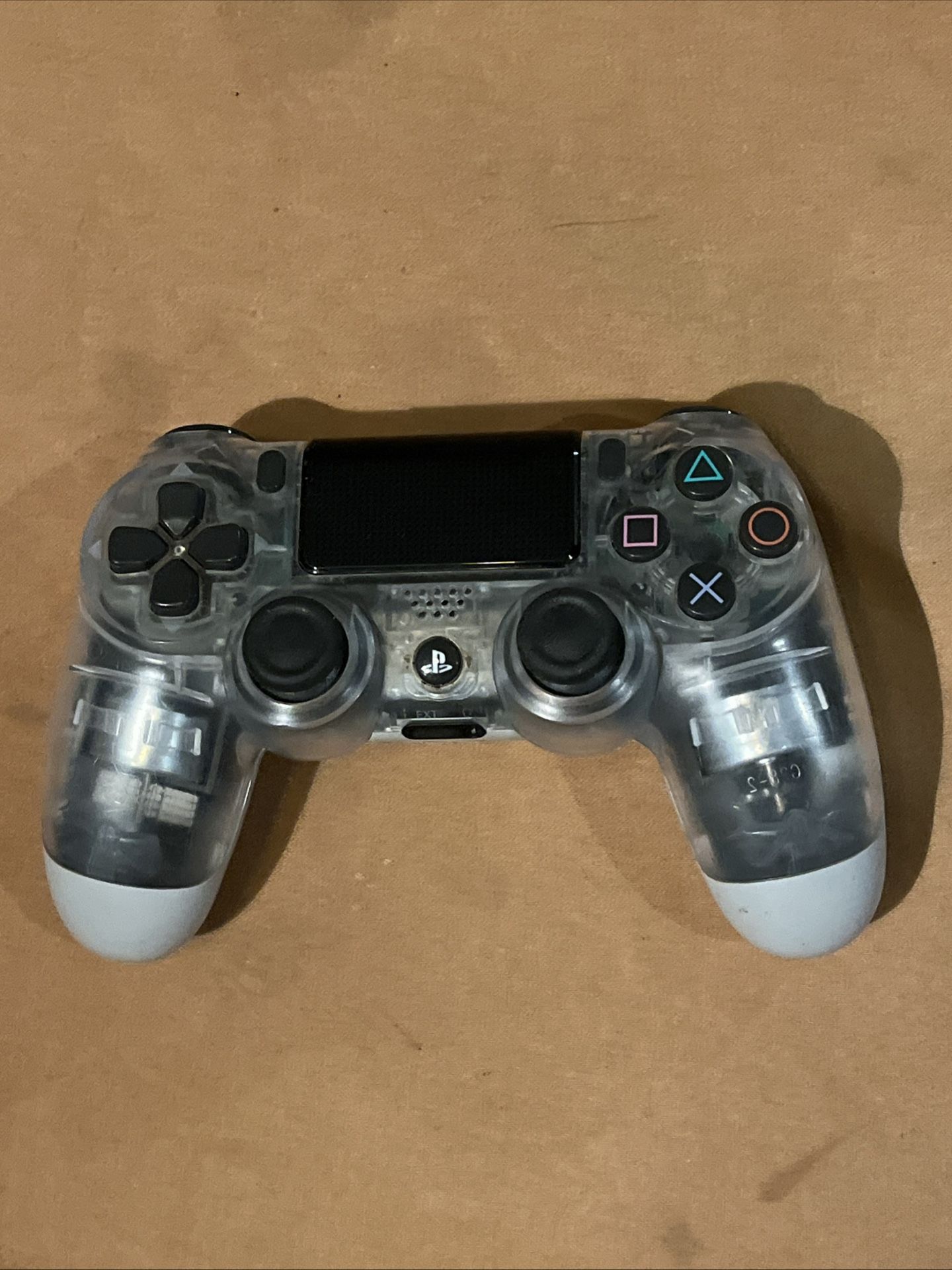 Sony PlayStation PS4 DualShock Controller Crystal Clear