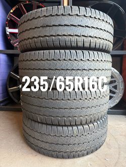 235/65R16C CONTINENTAL Used Tires – Set of 4