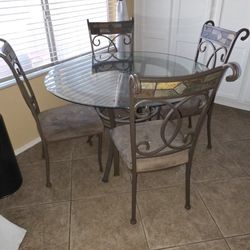 Table And Chairs With Bar Stools