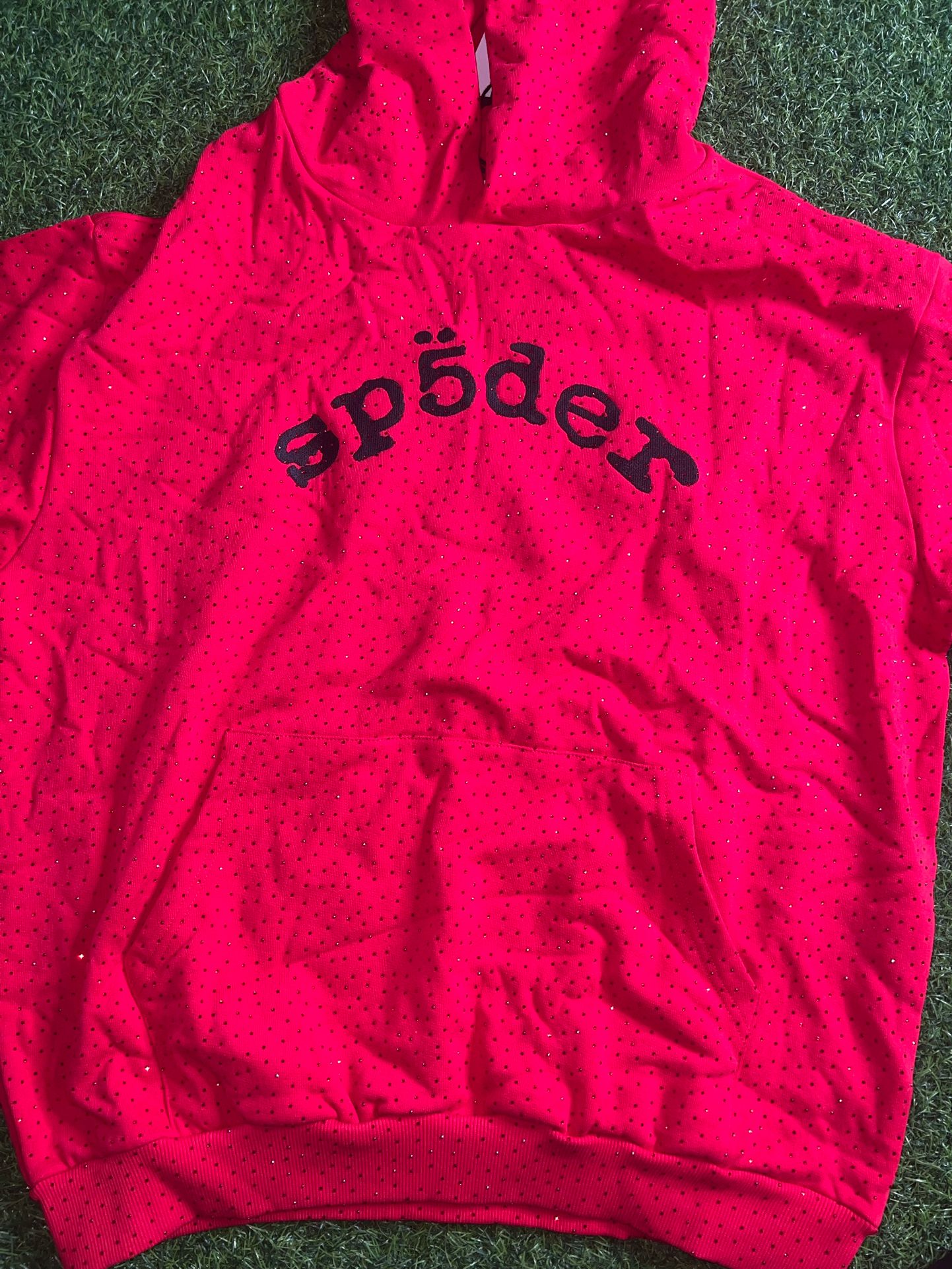 Spider Hoodie Red VVS