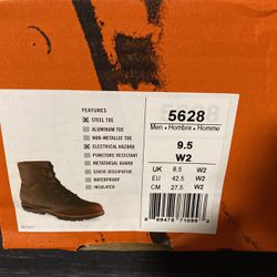 Steel toe Red wing boots