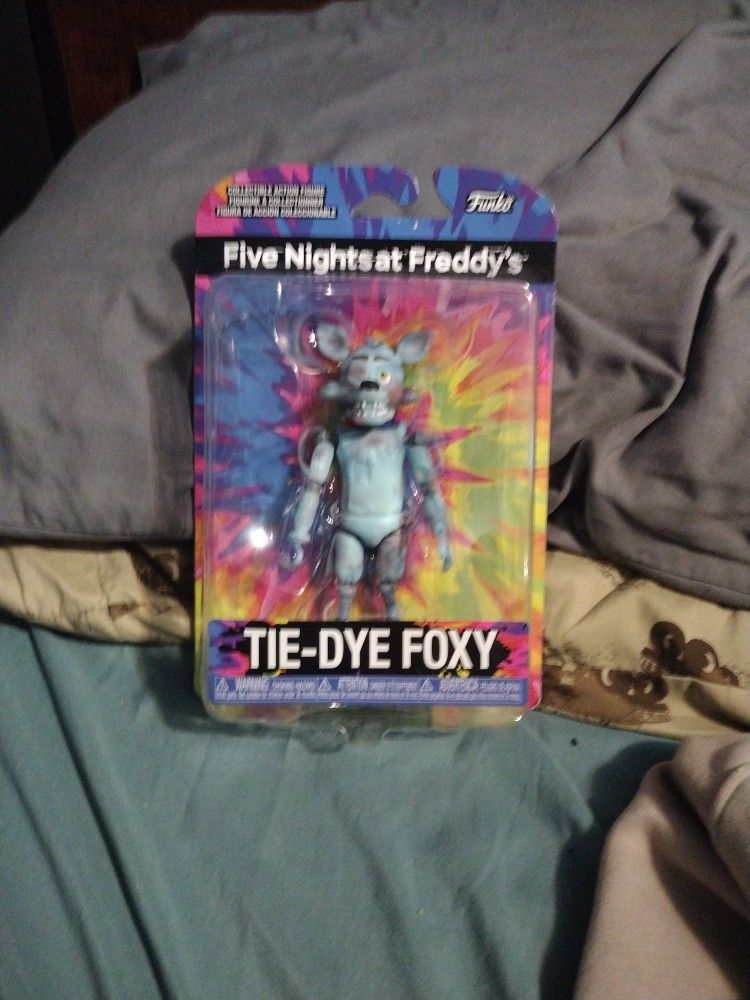 Five Nights At Freddy's Tie Dye Foxy Collectible Funko Action Figure