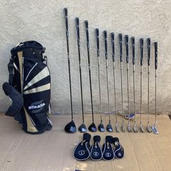 Callaway Strata Plus RH Golf Clubs & Bag.