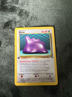 Ditto 1st edition fossil