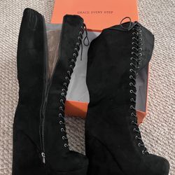Knee High Black Boots