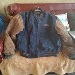 Vintage Coca Cola Leather Jacket 