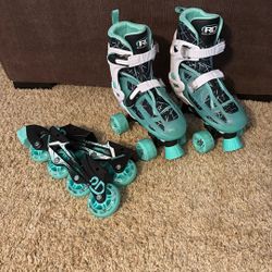 Girls roller skates/blades