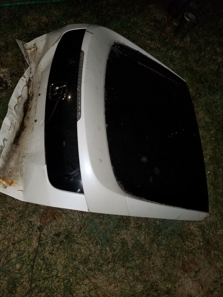 2015 Honda Crosstour Rear Hatch Parts