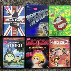 DVDs (Ghostbusters, Back to the Future, and More at Garage Sale on Saturday!)