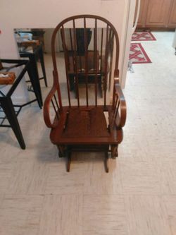 Antique Glider Chair
