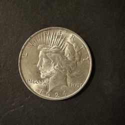 Old Silver Dollar (Large Size Coins)